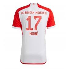Bayern Munich Sadio Mane #17 Hemmatröja 2023-24 Korta ärmar